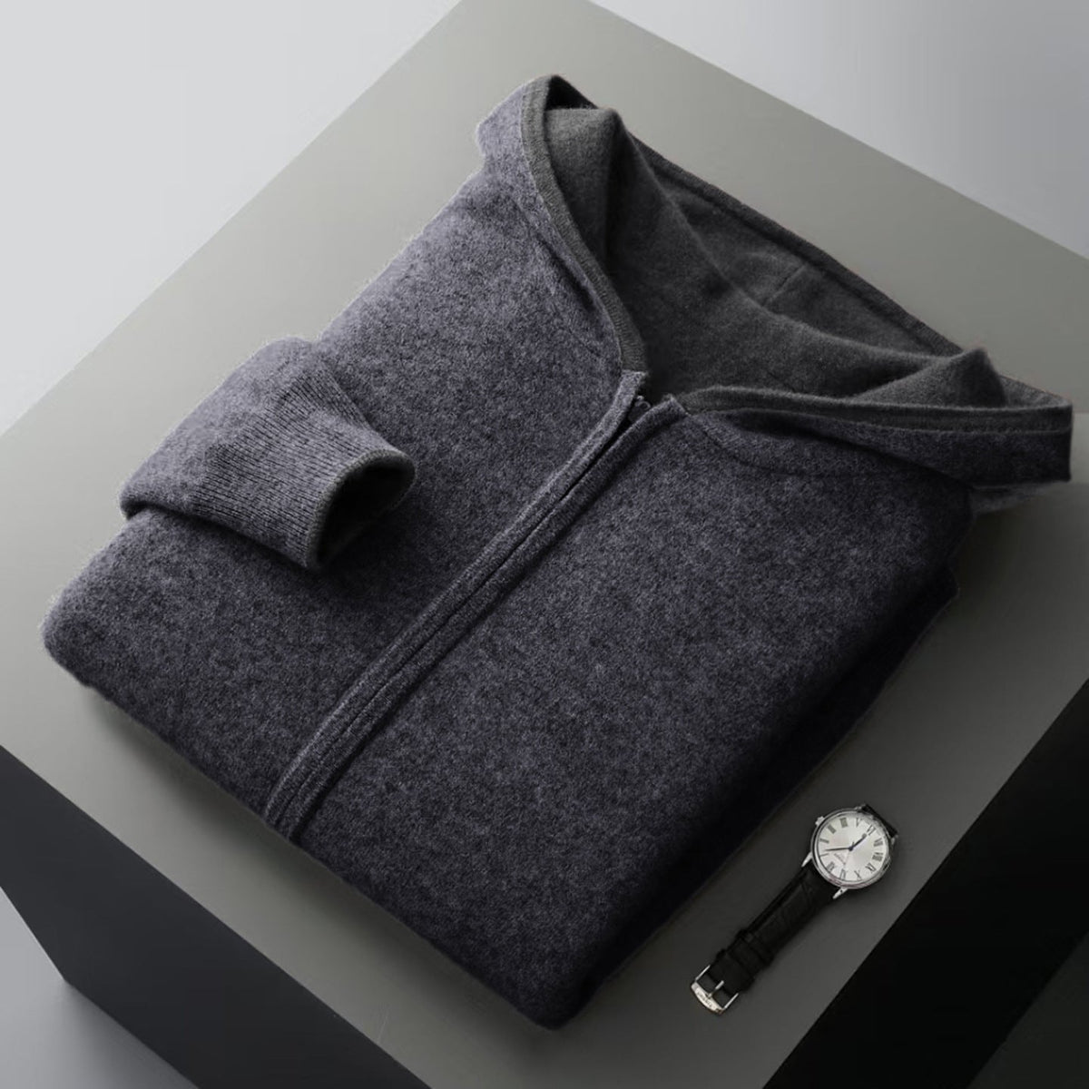 Koji Reversible Cashmere Zip Jast