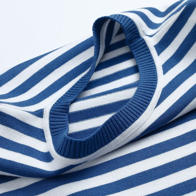 Marina Gestreepte Katoenen Shirt