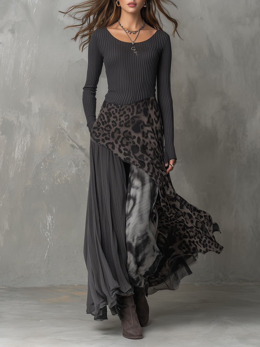 Femke | Lange jurk in bohemianstijl