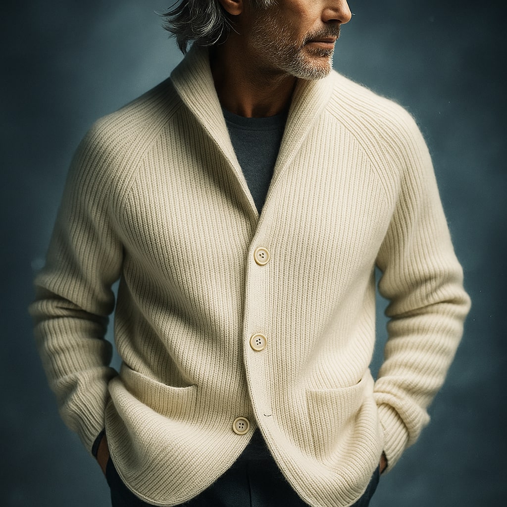 Matteo | Lichtgewicht gebreide cardigan