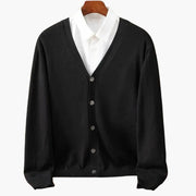 Heren V hals KnopenVoorkant Cardigan