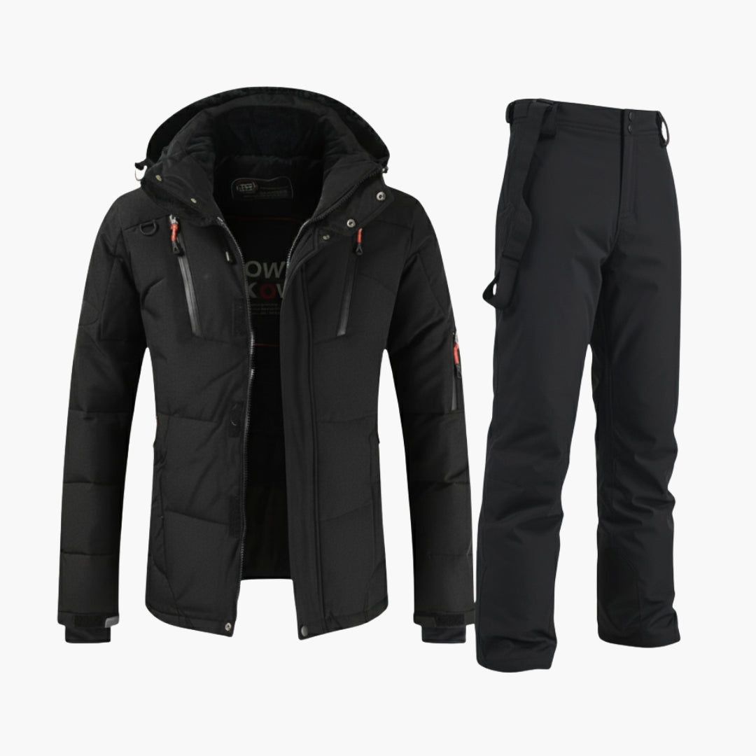 Heren Ski Set – Gewatteerde Jas en Broek
