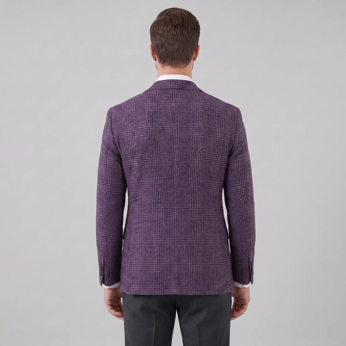 Heren blazer met ruit