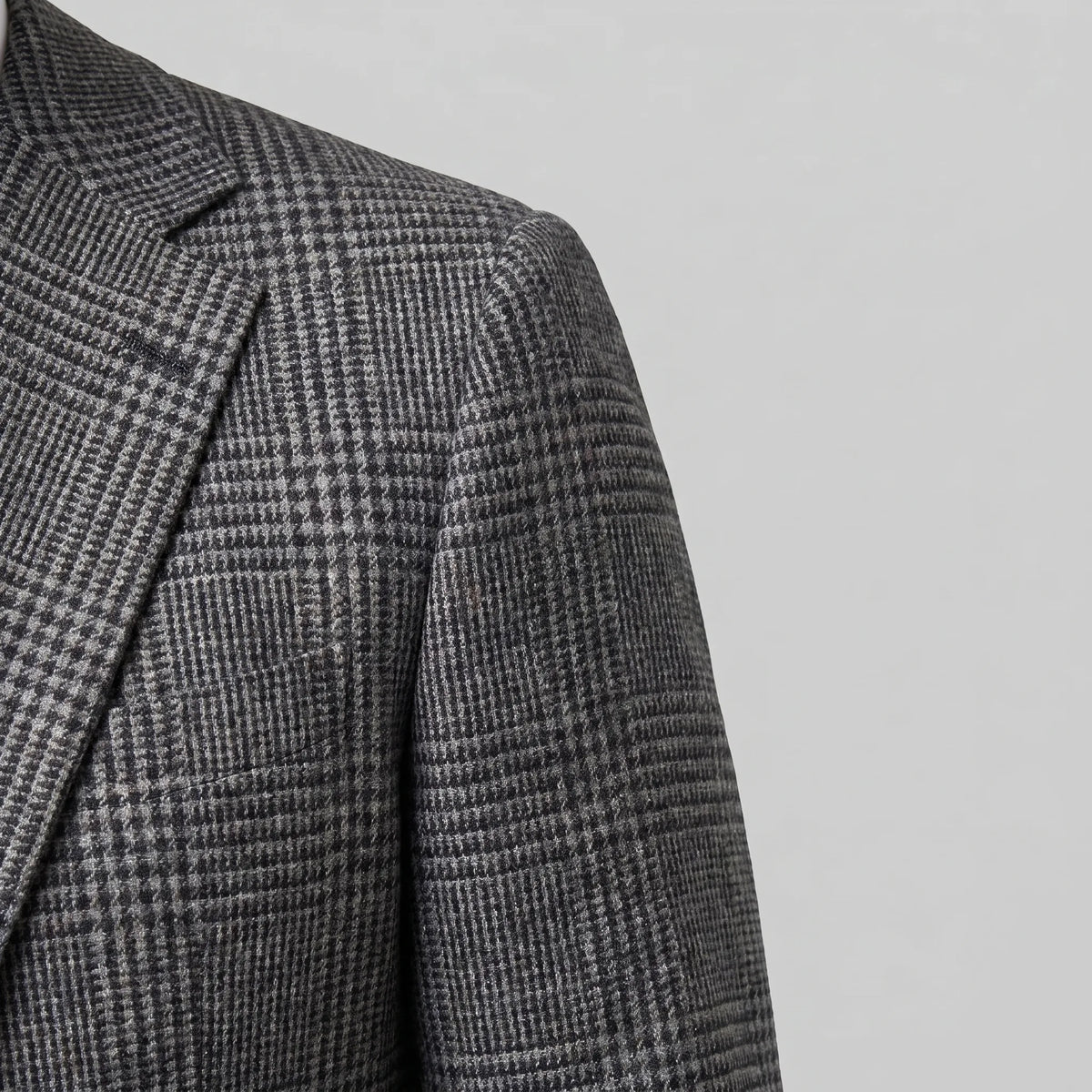 Heren blazer met ruit