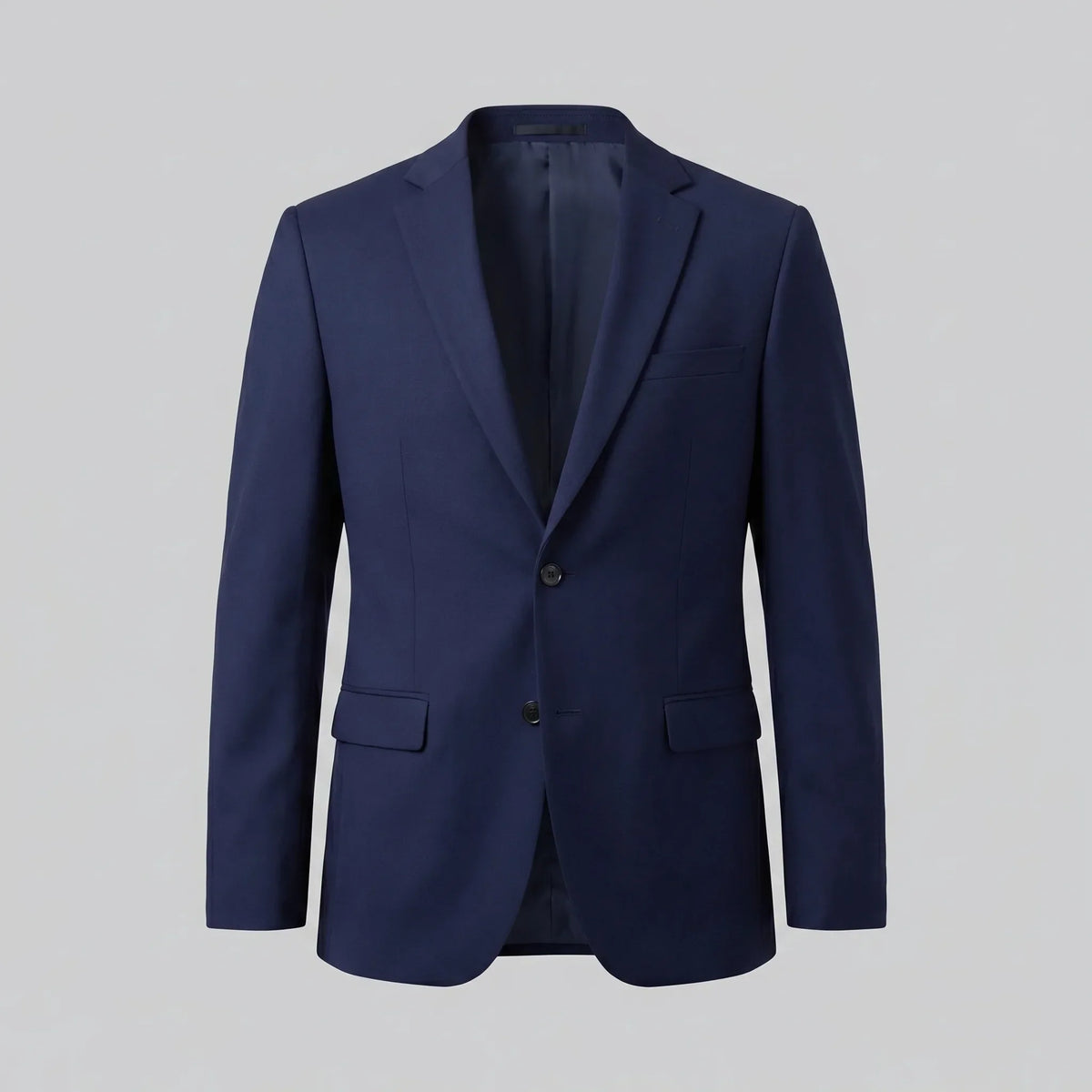 Slim fit blazer met lange mouwen