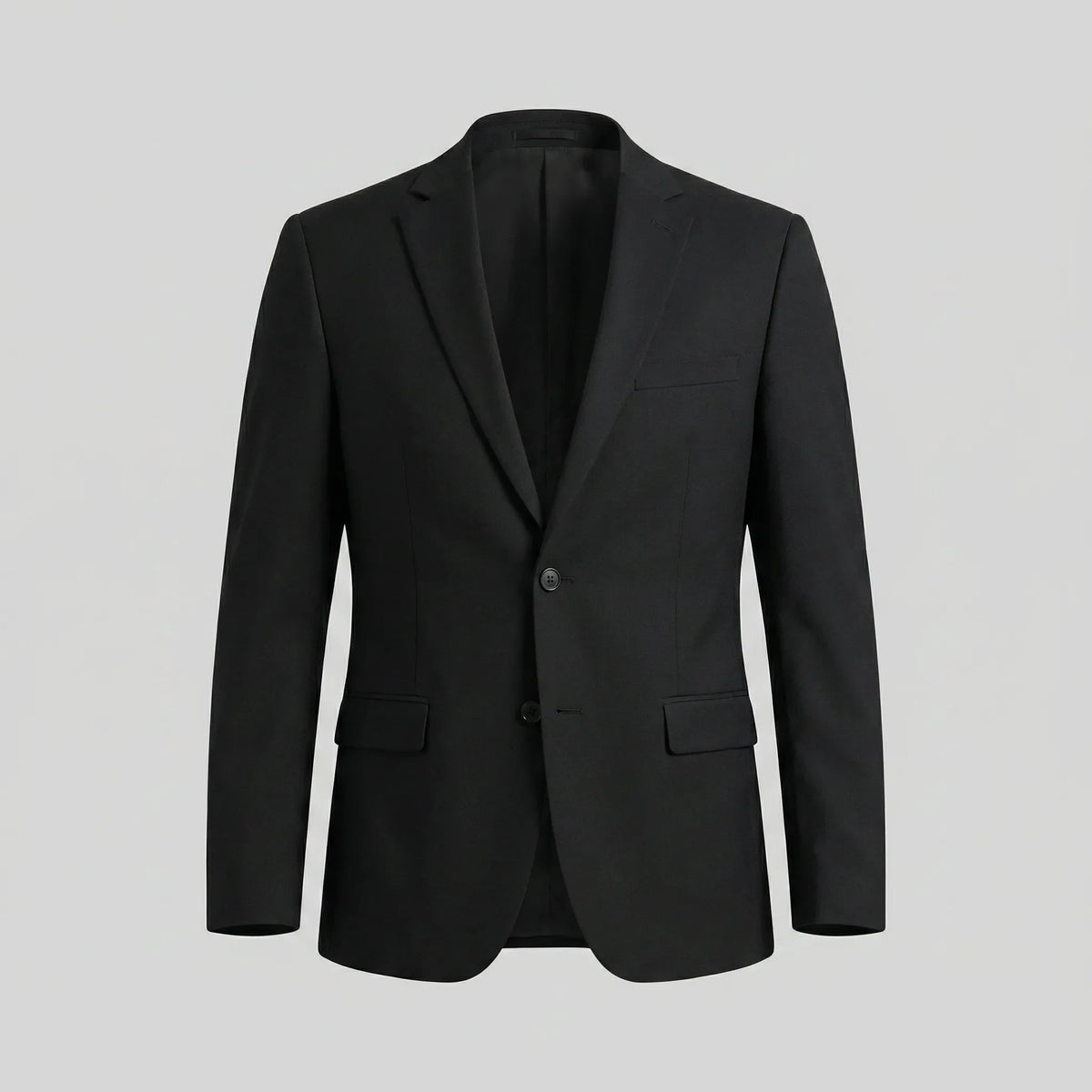 Slim fit blazer met lange mouwen