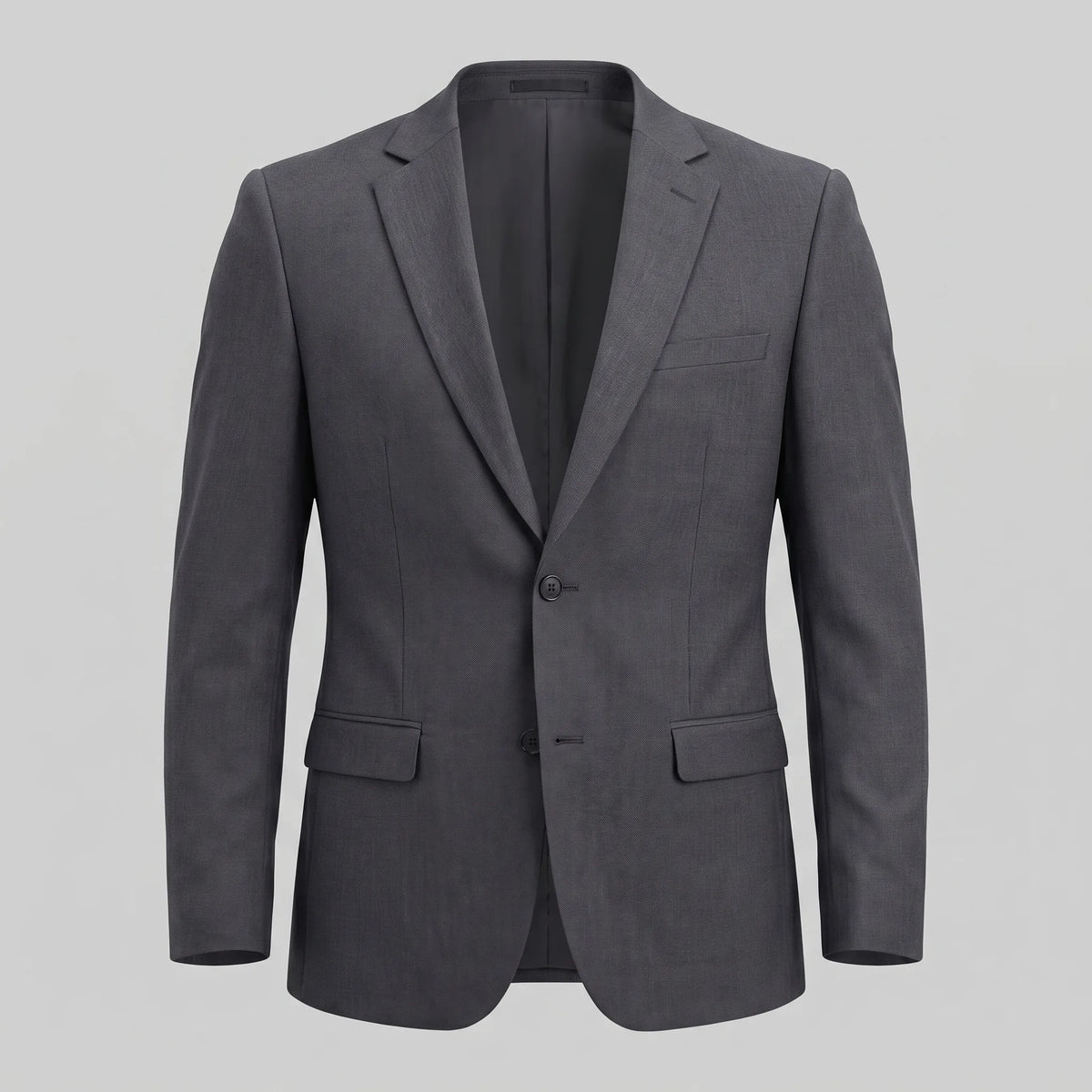 Slim fit blazer met lange mouwen