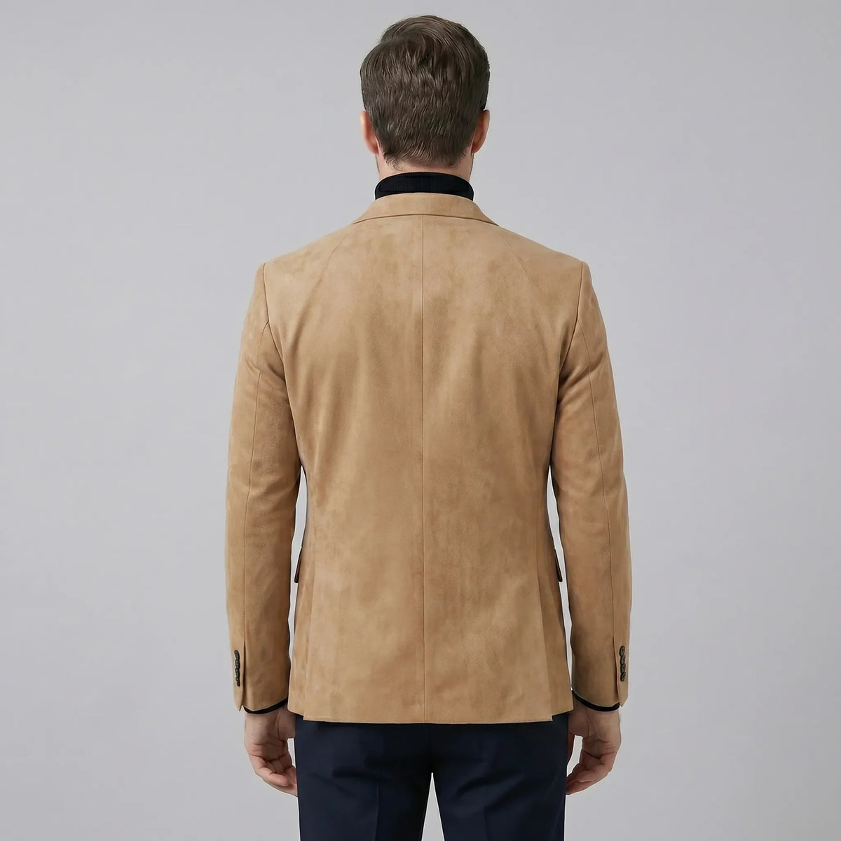 Heren blazer met V-hals