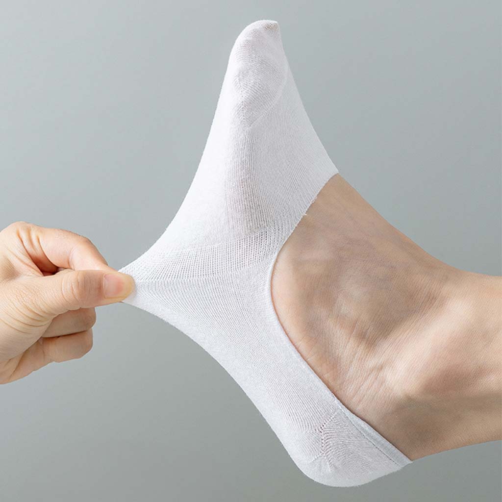 Onzichtbare Katoenen Antislip Sokken (3 Maten)