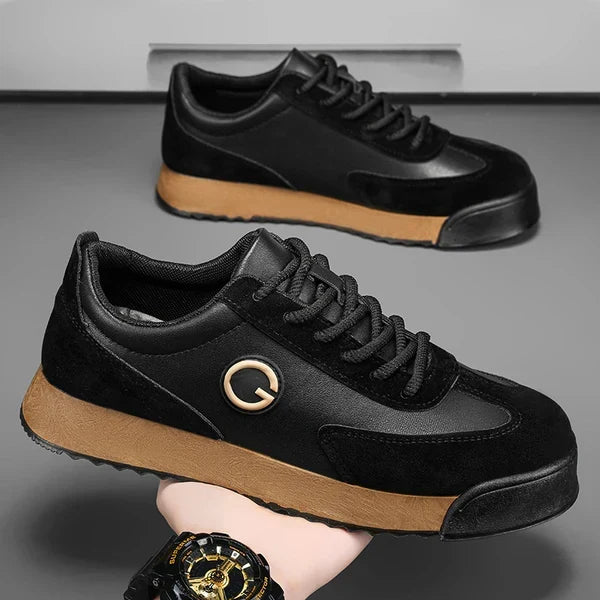 Goldmere Classic Leren Sneakers