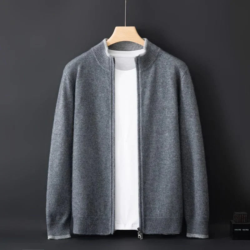 Riku Cashmere Zip Jast