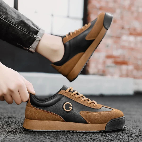 Goldmere Classic Leren Sneakers