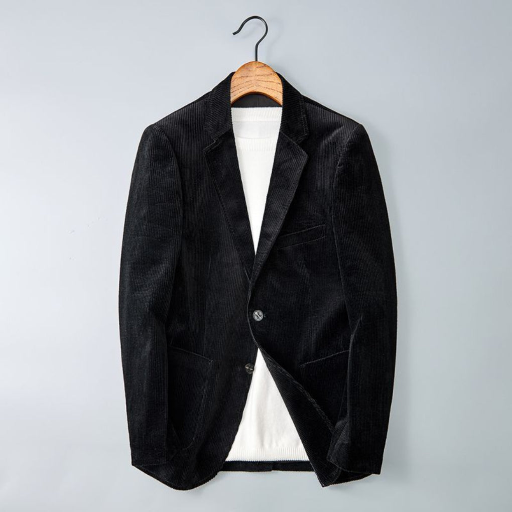 Corduroy Smart Comfortabel Jack met gestructureerde pasvorm