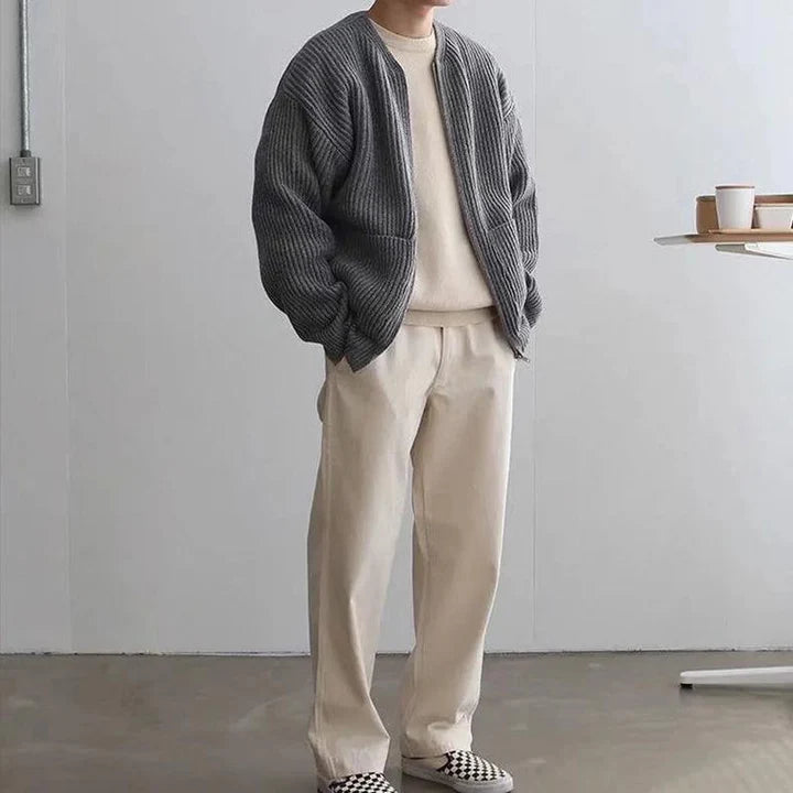 Vince - Comfortabel Oversized Heren Vest