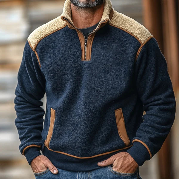 Bromley Staande Kraag Pullover