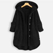 MIRA – GEZELLIGE HOODED KNOOPJAS