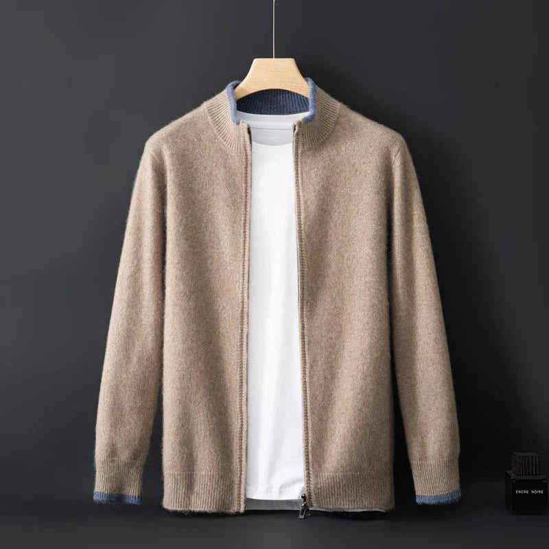 Riku Cashmere Zip Jast