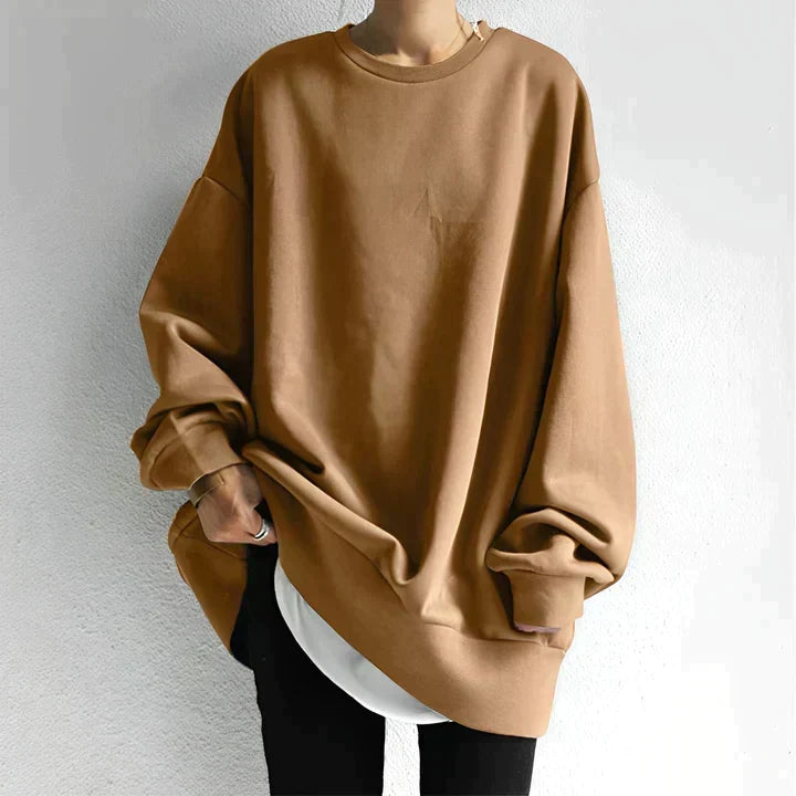 Joyce | Dames Oversized Buikbedekkende Tuniek Trui