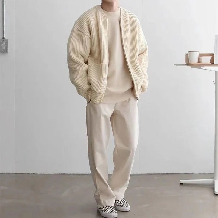 Vince - Comfortabel Oversized Heren Vest