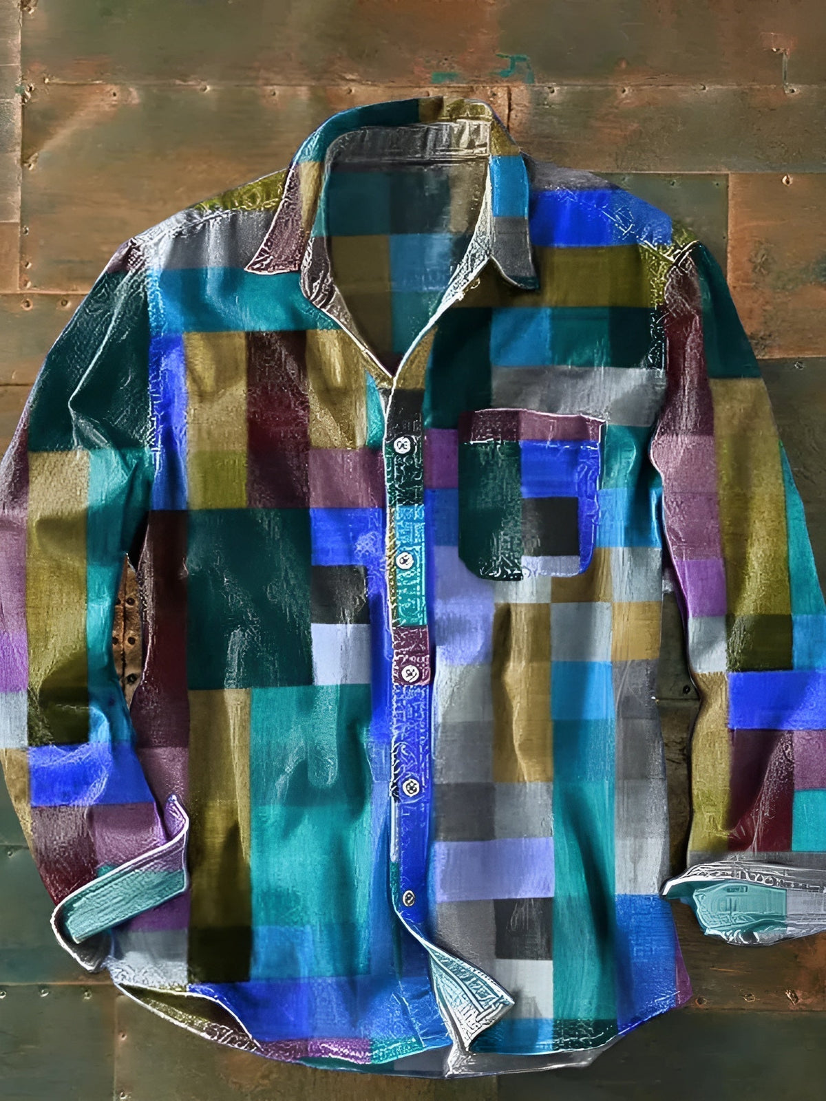 Sietse | Premium Patchwork Overhemd