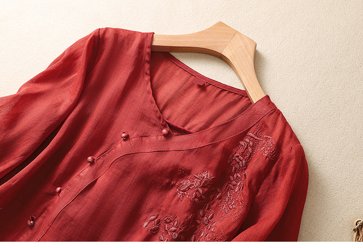 Stella - Asymmetrische Knop Tuniek