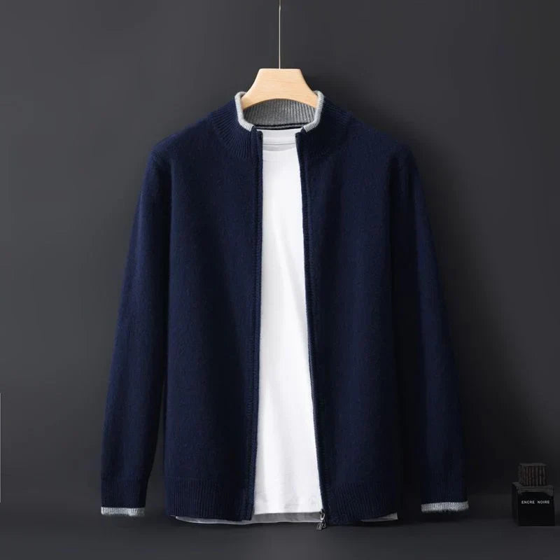 Riku Cashmere Zip Jast