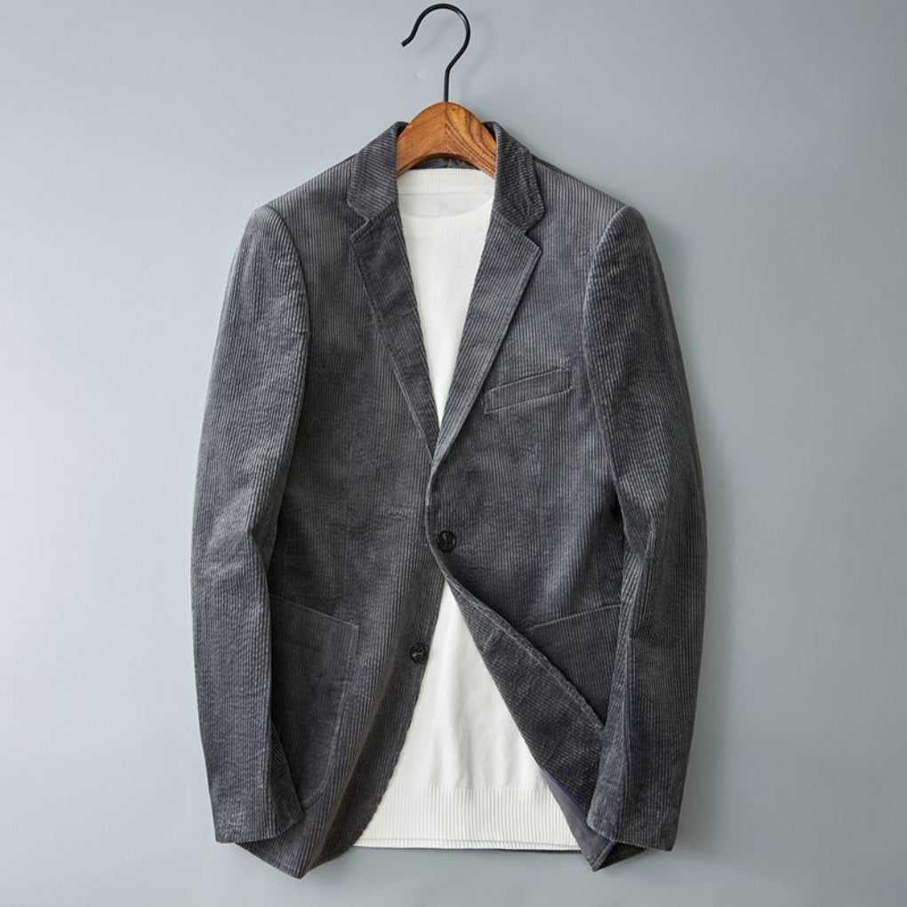 Corduroy Smart Comfortabel Jack met gestructureerde pasvorm