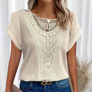 AURA - DELICAAT TEXTUUR BLOUSE