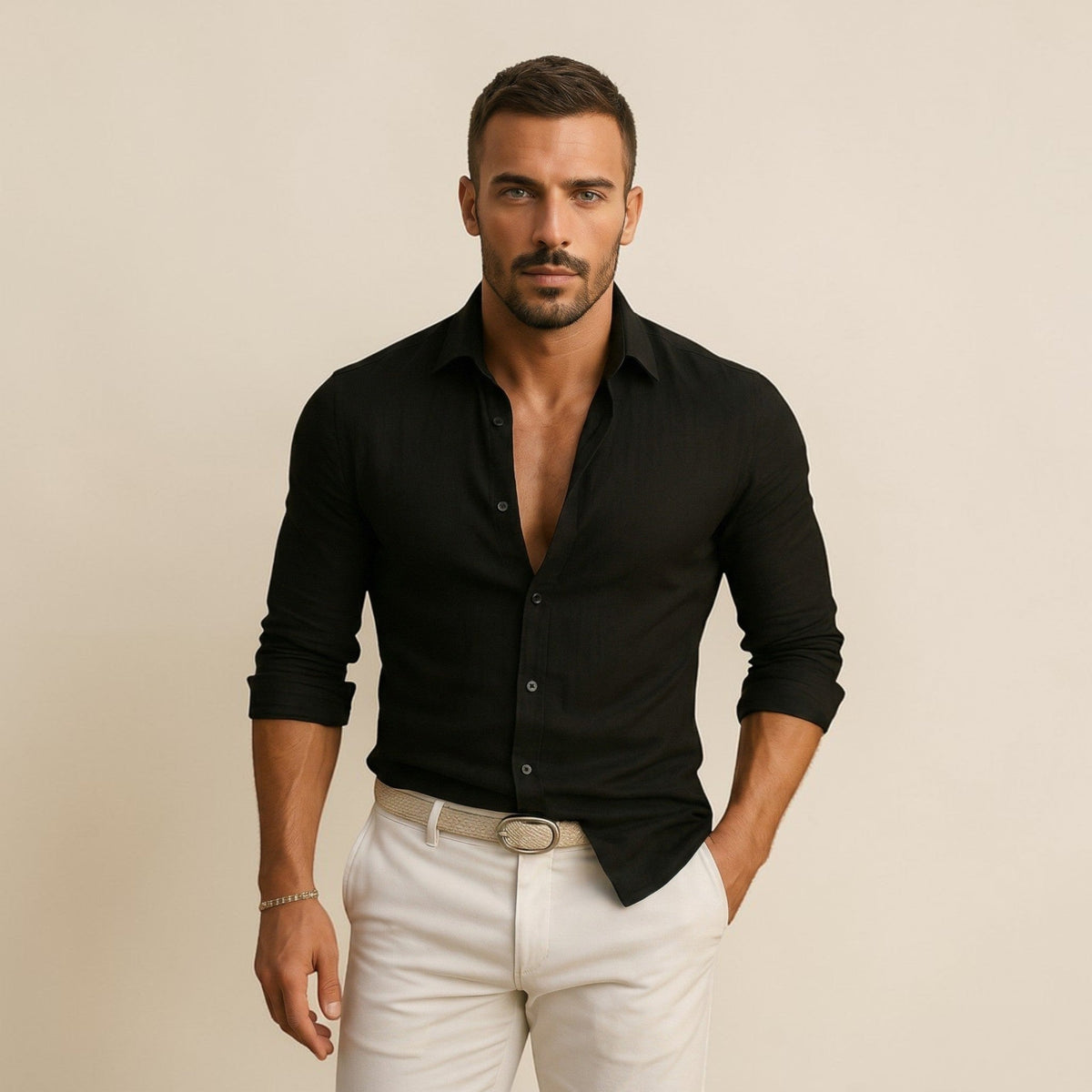 Overhemd Heren Slim Fit | Verfijnde Stijl & Comfort