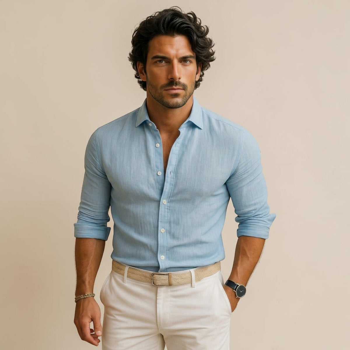 Overhemd Heren Slim Fit | Verfijnde Stijl & Comfort