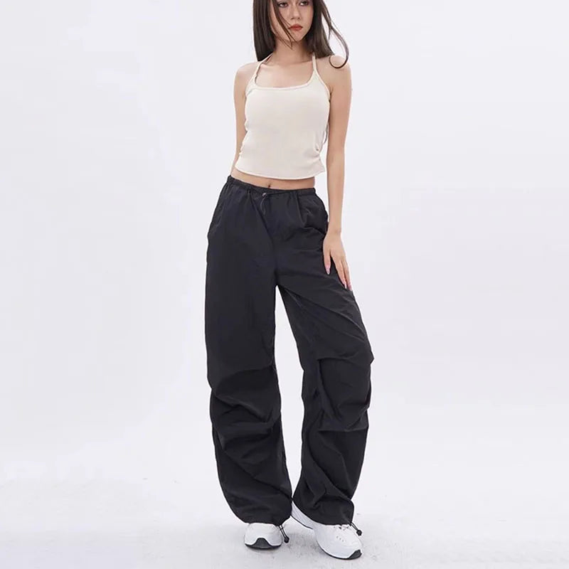 Oversized Broek Dames | Parachute Streetwear & Verstelbare Pasvorm