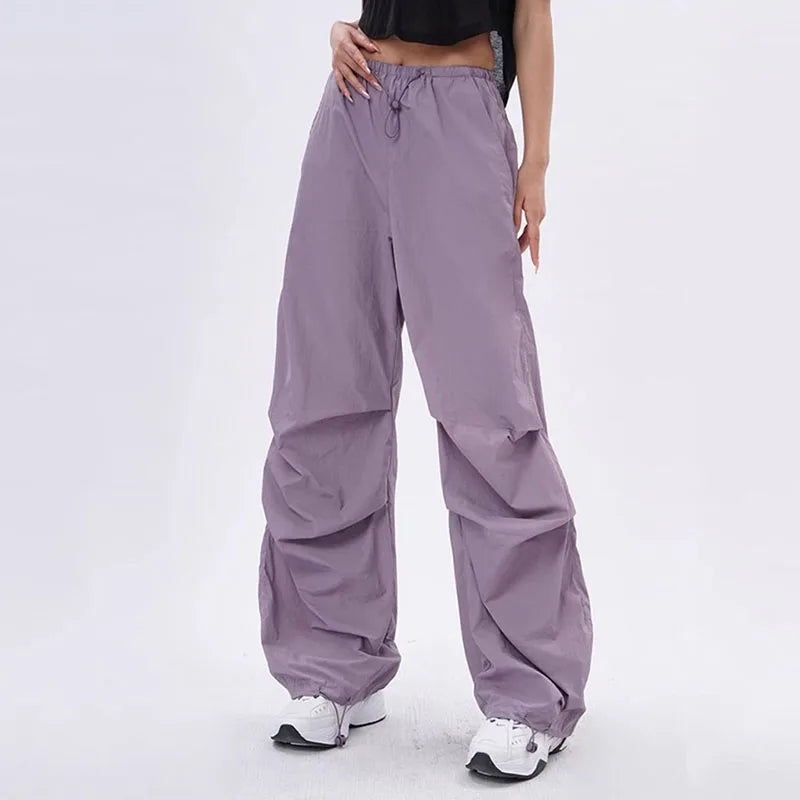 Oversized Broek Dames | Parachute Streetwear & Verstelbare Pasvorm