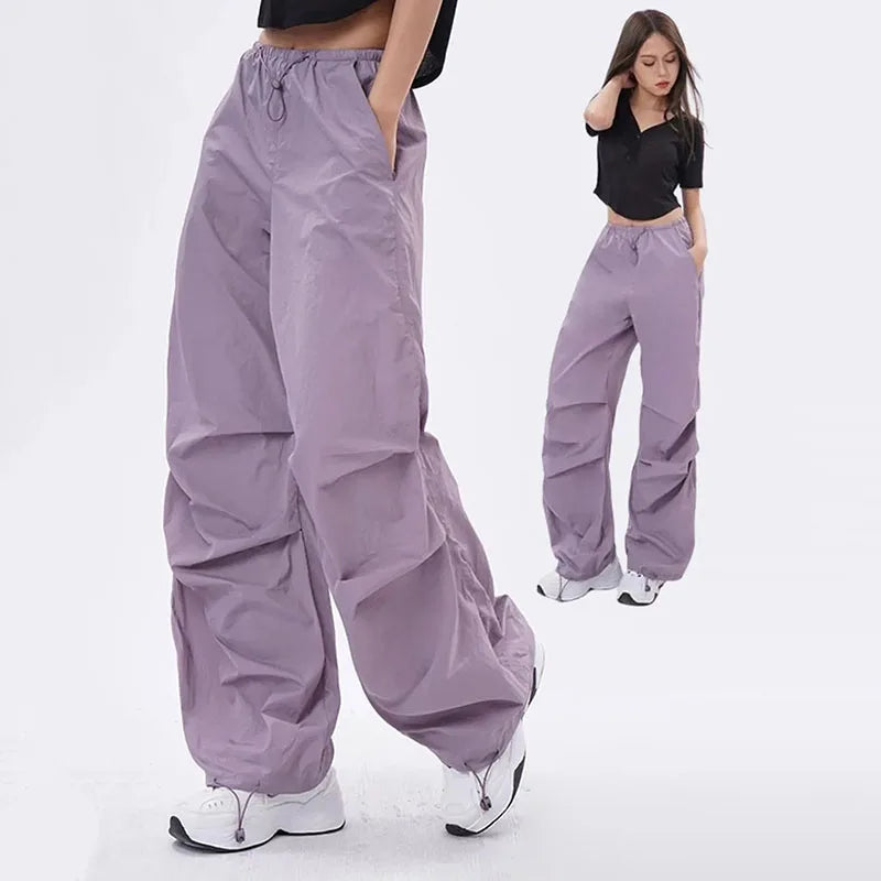 Oversized Broek Dames | Parachute Streetwear & Verstelbare Pasvorm