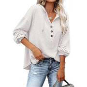 Oversized Hoodie Dames | V-Hals met Capuchon