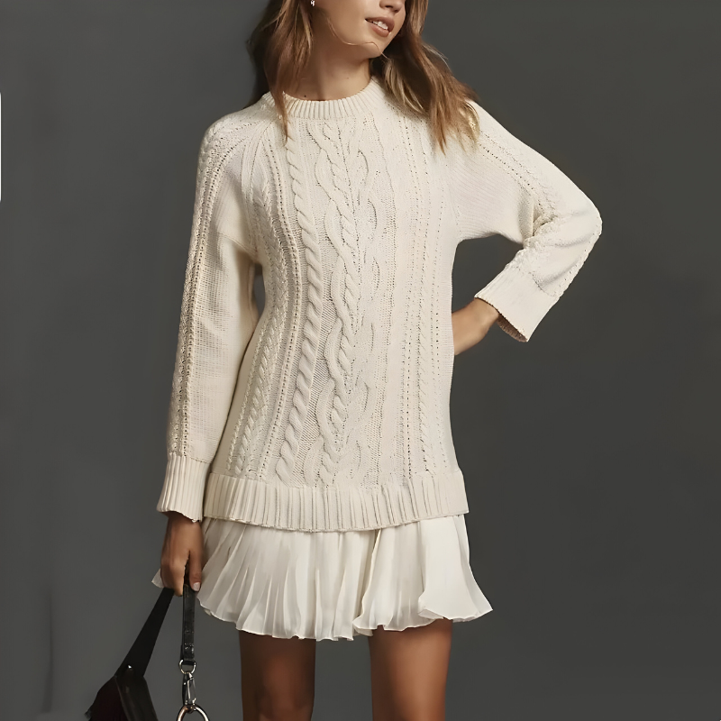 Oversized Trui | Tijdloos Kabelbreisel