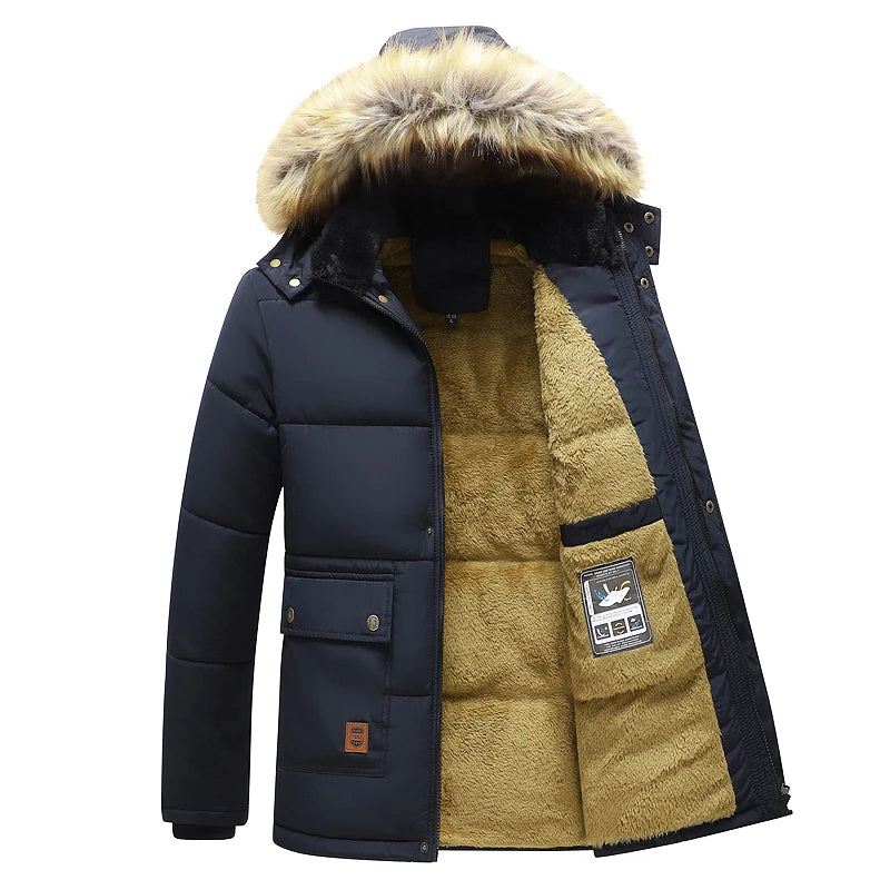 Parka Jas Heren | Warme Winterjas met Capuchon | Winddicht & Stijlvol Outdoor Design