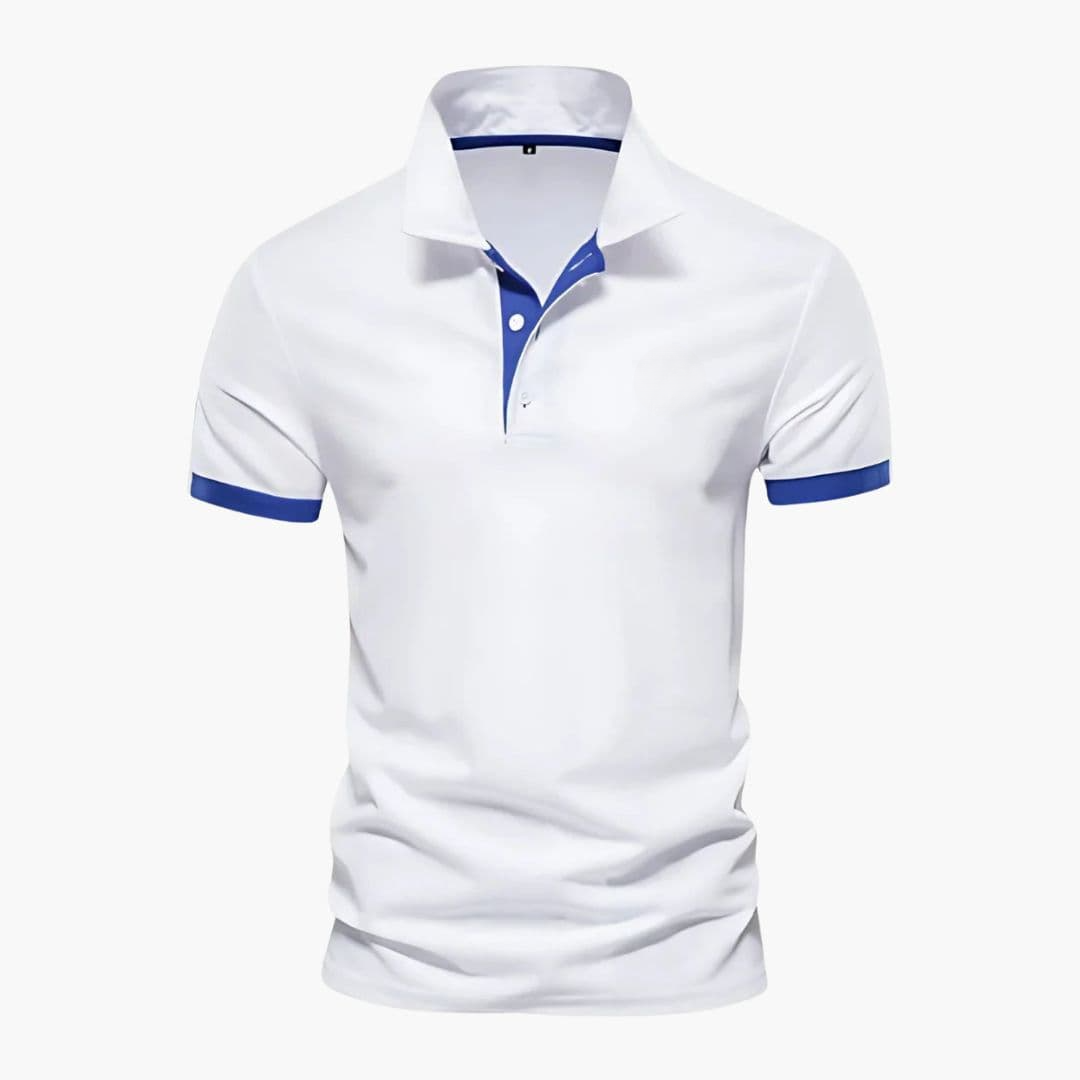Polo Heren | Contrastdetails & Modern Verzorgd Design