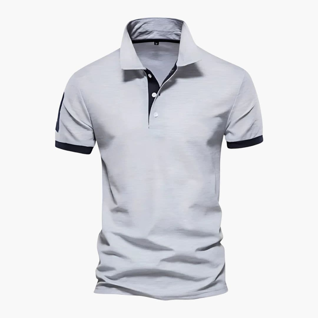 Polo Heren | Contrastdetails & Modern Verzorgd Design