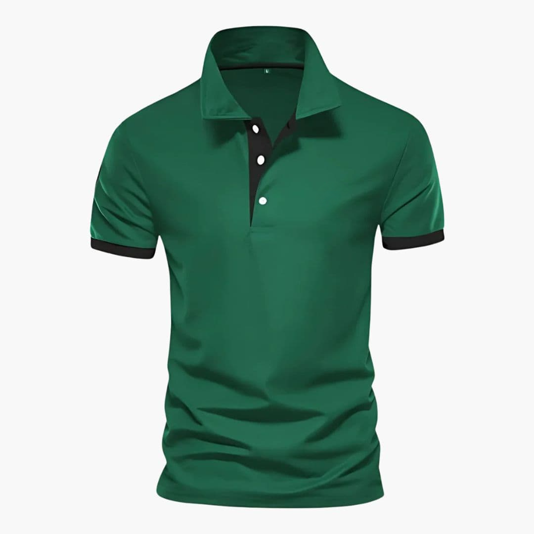 Polo Heren | Contrastdetails & Modern Verzorgd Design