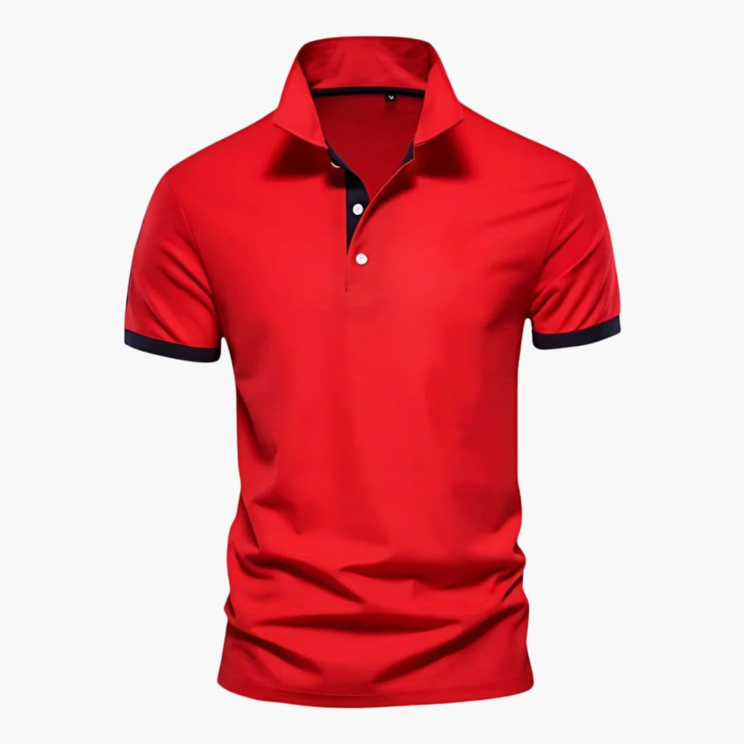 Polo Heren | Contrastdetails & Modern Verzorgd Design