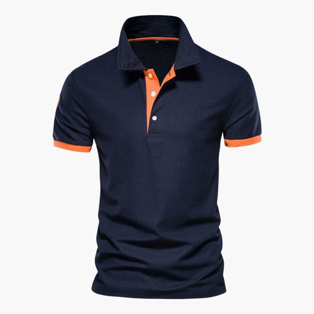 Polo Heren | Contrastdetails & Modern Verzorgd Design