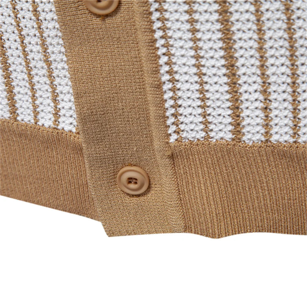 Polo Heren | Gestreept Gebreid Design & Zomerse Klasse