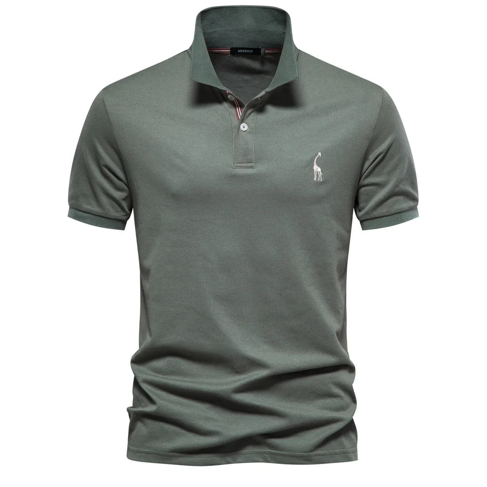 Polo Shirt Heren | Geborduurd Detail & Klassieke Stijl