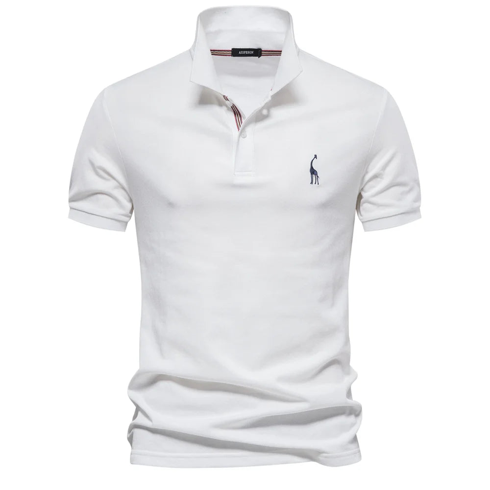 Polo Shirt Heren | Geborduurd Detail & Klassieke Stijl