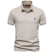 Polo Shirt Heren | Geborduurd Detail & Klassieke Stijl