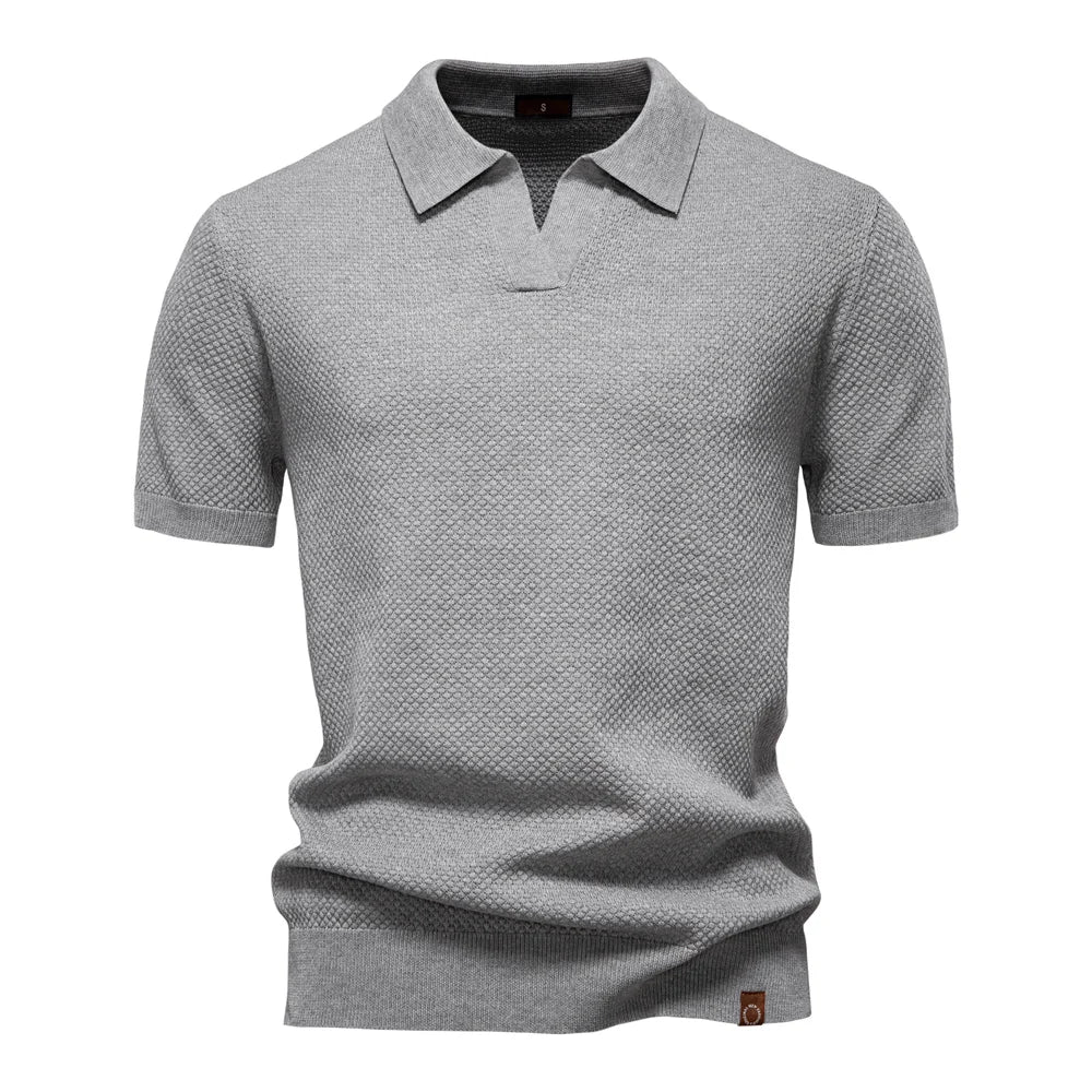 Polo Shirt Heren | Open Kraag & Luchtig Draagcomfort