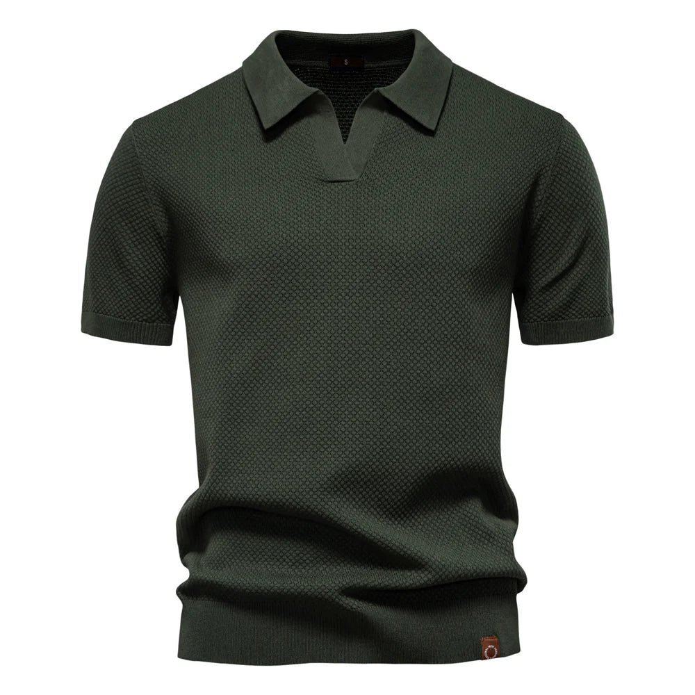 Polo Shirt Heren | Open Kraag & Luchtig Draagcomfort
