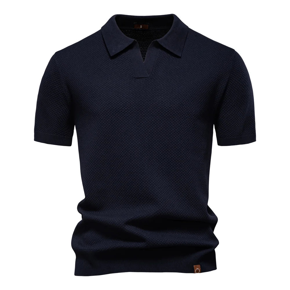 Polo Shirt Heren | Open Kraag & Luchtig Draagcomfort
