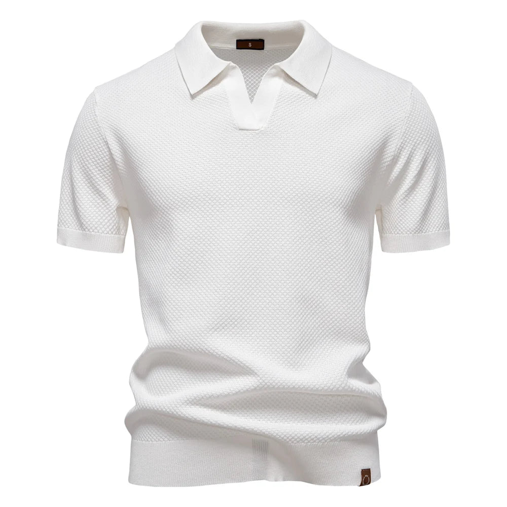 Polo Shirt Heren | Open Kraag & Luchtig Draagcomfort