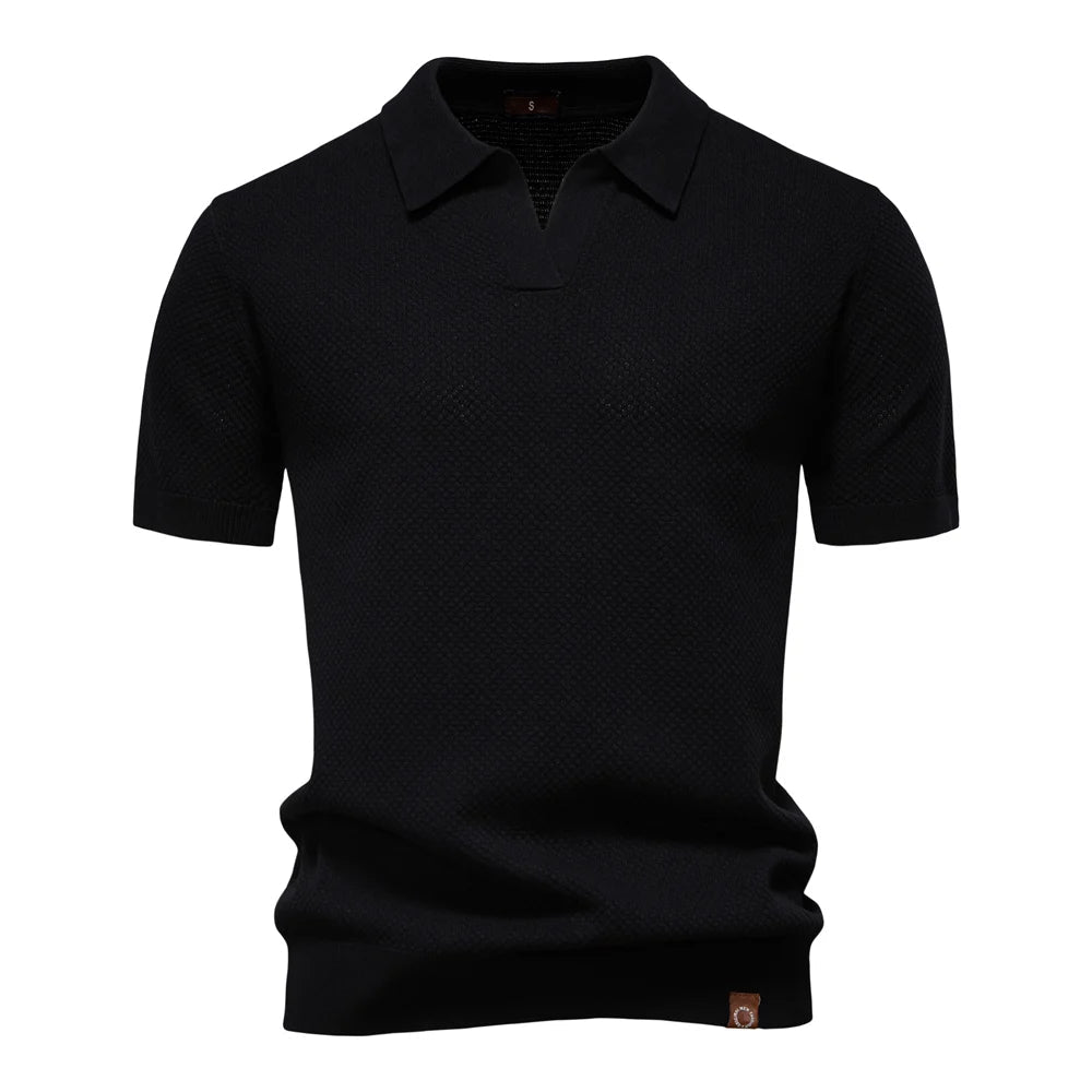 Polo Shirt Heren | Open Kraag & Luchtig Draagcomfort